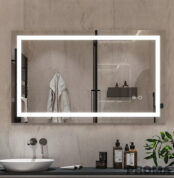 Bathroom Vanity Mirror With Light Wall Mounted-1