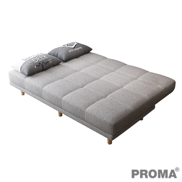โซฟาผ้าปรับนอนได้ เตียงโซฟาผ้า โซฟาเบดขนาดเล็ก Sofa Nordic Double Foldable  Sofa Bed Fabric Sofa - Proma
